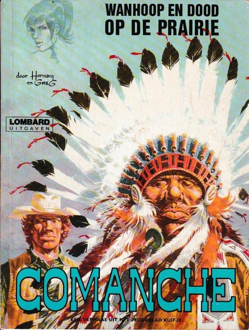 Strip Comanche nr. 2 - Wanhoop en dood op de prairie., Boeken, Stripverhalen, Ophalen of Verzenden