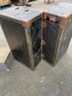 Antieke reiskoffer belber wardrobe trunk, Ophalen of Verzenden