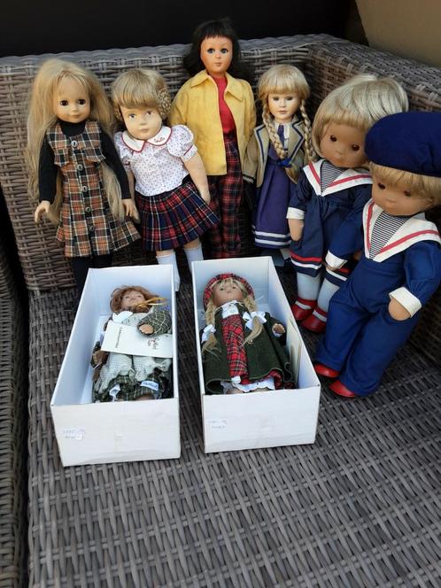 Collectie decoratie poppen ! Jaren 80, Verzamelen, Poppen, Zo goed als nieuw, Ophalen