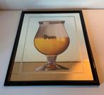 Spiegel Duvel 40x30 cm, Enlèvement, Utilisé, Duvel