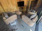Wicker lounge set perfecte staat, Ophalen, Zo goed als nieuw, Rotan