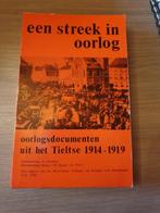 TIELT MEULEBEKE PITTEM WINGENE 1914-1918 Een streek in oorlo, Boeken, Oorlog en Militair, Ophalen of Verzenden, Gelezen