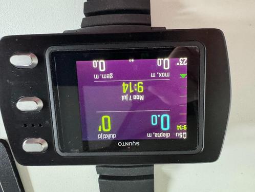 Suunto Eon steel Black - Nooit gebruikt! MET beschermhoes., Watersport en Boten, Duiken, Nieuw, Duikcomputer, Ophalen