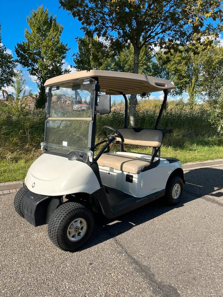 Electrische golfkar in nieuwstaat met led verlichting, Sport en Fitness, Golf, Golfkar, Ophalen of Verzenden