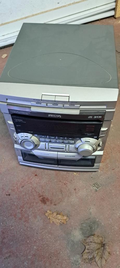 Philips miniketting, Audio, Tv en Foto, Stereoketens, Refurbished, Cassettedeck, Cd-speler, Tuner of Radio, Philips, Microset