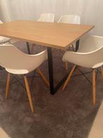 Eettafel met 6 stoelen, Huis en Inrichting, Tafels | Eettafels, Ophalen of Verzenden, Zo goed als nieuw