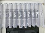 Kort gordijn, 100 tot 150 cm, Wit, Nieuw, Ophalen of Verzenden