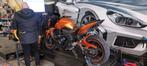 Kawasaki Z 750 oranje 2012, Motoren, 4 cilinders, 749 cc, Particulier, Meer dan 35 kW