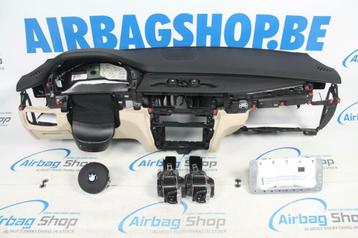 Airbag kit Tableau de bord M noir/beige BMW X6 F16 2014-2019