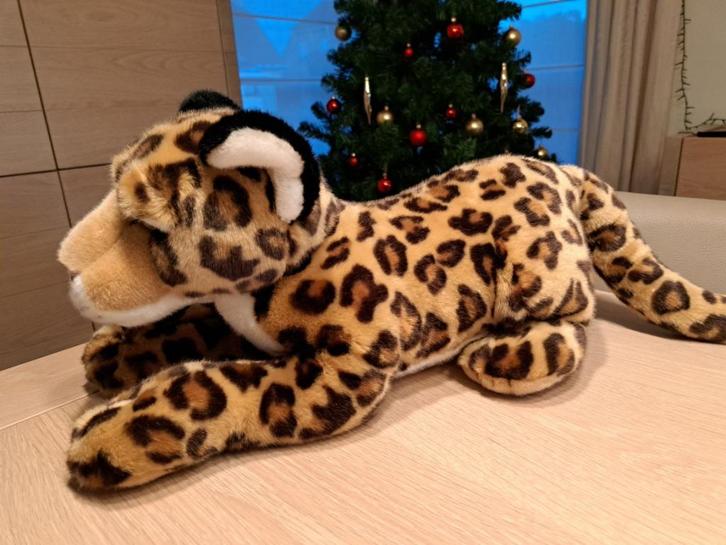 Pluche jaguar/luipaard knuffel Ravensden, Kinderen en Baby's, Speelgoed | Knuffels en Pluche, Zo goed als nieuw, Overige typen
