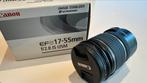 Canon EF-S 17-55mm f2.8 IS USM, Audio, Tv en Foto, Ophalen of Verzenden, Zo goed als nieuw