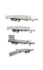 Location remorque, Autos : Divers, Remorques, Enlèvement, Utilisé