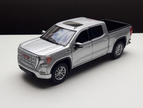 GMC Siera 1500 SLT Crew Cab Pickup – Motormax modelauto 1:24, Hobby & Loisirs créatifs, Voitures miniatures | 1:24, Neuf, Voiture