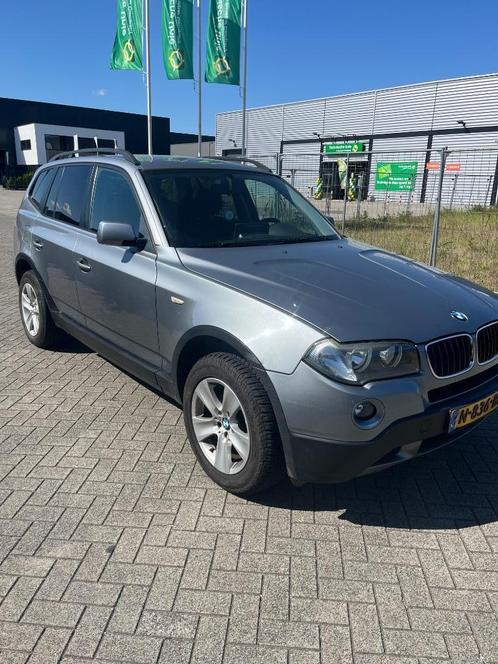 bmw x3 lpg benzine 2.0 motor bj 2007 apk grijs kleur 4x4, Auto's, BMW, Particulier, X3, 4x4, ABS, Achteruitrijcamera, Airbags