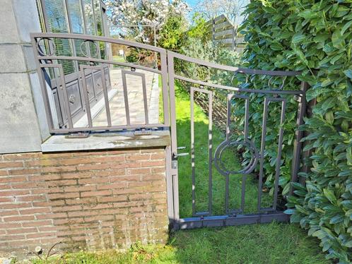 Tuinpoort, Tuin en Terras, Tuinpoorten, Gebruikt, Draaipoort, Staal, 100 tot 150 cm, 150 tot 200 cm, Ophalen