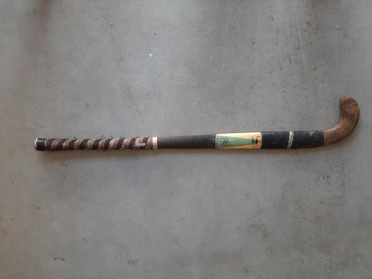 Zeer oude hockeystick als verzamelobject, Sport en Fitness, Hockey, Gebruikt, Stick, Ophalen