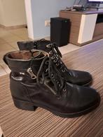 Nero Giardini Zwarte veterboots, Comme neuf, Enlèvement, Boots et Botinnes, Nero giardini