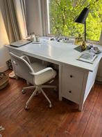 Wit bureau, Huis en Inrichting, Zo goed als nieuw, Ophalen, Bureau