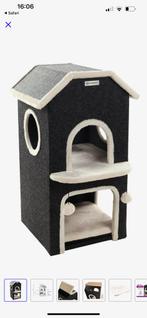 Kat kattenhuis villa Nordic Flamingo kattennest kattenmand, Dieren en Toebehoren, Ophalen, Nieuw