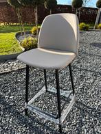 1 CHAISE HAUTE PERFECTA BLANC CASSÉ NEUVE – CUIR, H 98 CM, Maison & Meubles, Enlèvement, Neuf