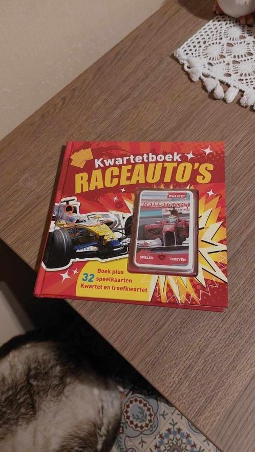 Kwartetboek / Raceauto's, Boeken, Sportboeken, Zo goed als nieuw, Overige sporten, Verzenden