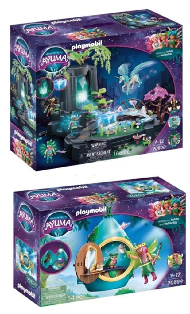 Playmobil Adventures of Ayuma 70800 - 70804, Kinderen en Baby's, Speelgoed | Playmobil, Zo goed als nieuw, Complete set, Ophalen