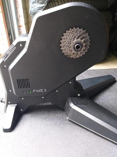 Tacx Flux S Smart (inclut cassette + tapis), Sport en Fitness, Wielrennen, Gebruikt, Overige typen, Ophalen