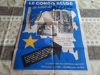 Affiche de propagande Congo Belge, période 2WW, Collections, Photo ou Poster, Autres, Enlèvement ou Envoi