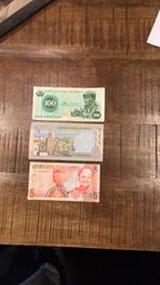 Bankbiljetten Tunesië Gambia Angola, Ophalen of Verzenden