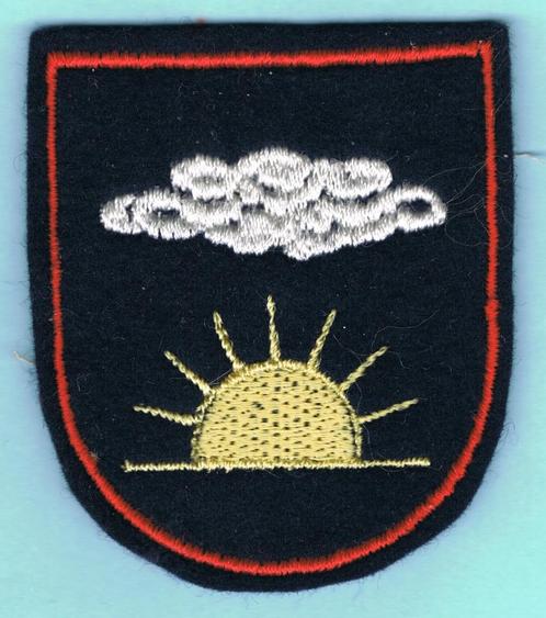 Belgian Air Force Sleeve Insignia ( MS59 ), Collections, Objets militaires | Général, Armée de l'air, Enlèvement ou Envoi