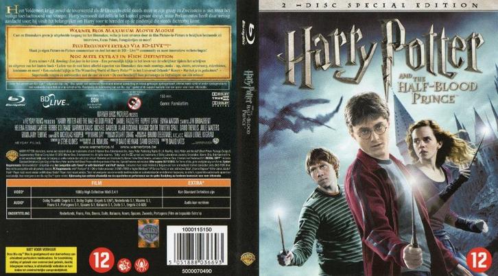 harry potter and the half blood prince (blu-ray) nieuw, Cd's en Dvd's, Blu-ray, Zo goed als nieuw, Avontuur, Ophalen of Verzenden