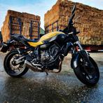 Gele Yamaha MT-07 ABS uit 2017 (unieke uitvoering), Motoren, Motoren | Yamaha, 2 cilinders, Particulier, Meer dan 35 kW, 689 cc