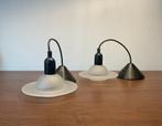 2 lampes UFO massives en Belgique, Envoi, Comme neuf, Verre, Moins de 50 cm