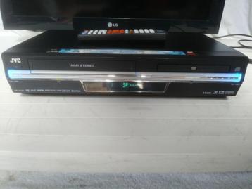 JVC HR-XV32 high end combi DVD speler/VHS recorder, Ophalen of Verzenden, Gebruikt, VHS-speler of -recorder
