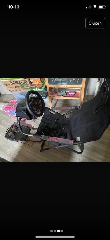 Playseat met G 29 ps4/5 Xbox / Pc  beschikbaar voor biedingen