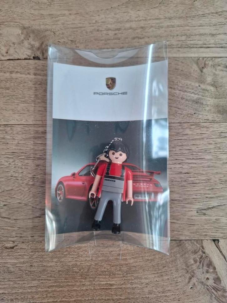 Playmobil Porsche monteur promo sleutelhanger uit 2016 nieuw, Kinderen en Baby's, Speelgoed | Playmobil, Nieuw, Complete set, Ophalen of Verzenden