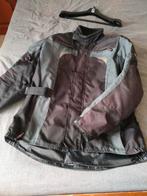 Motorvest heren, Richa large, zwart met grijs, rug en ellebo, Hommes, Manteau | tissu, Seconde main, Richa