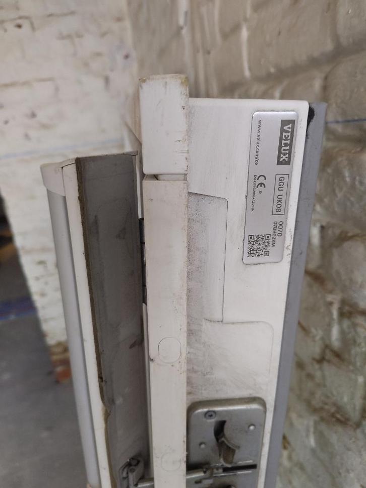 Velux GGU UK08 125 x 140 cm, Bricolage & Construction, Vitres, Châssis & Fenêtres, Utilisé, Lucarne, 120 à 160 cm, 120 à 160 cm