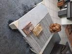 Buitenkans marmeren salontafel!, Huis en Inrichting, Tafels | Salontafels, Ophalen, Overige materialen, 50 tot 100 cm, 100 tot 150 cm