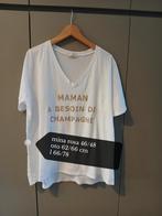 T shirt mina rosa 46/48, Wit, Maat 46/48 (XL) of groter, Ophalen of Verzenden, Zo goed als nieuw