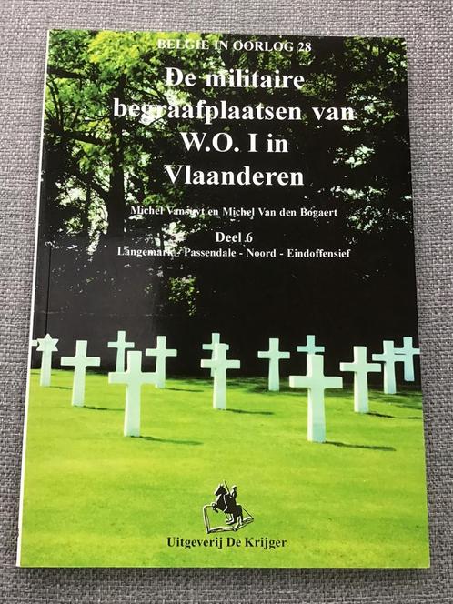 M. Vansuyt - 6 De Militaire Begraafplaatsen WO1, Boeken, Oorlog en Militair, Zo goed als nieuw, Ophalen of Verzenden