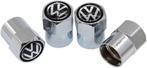 VW Volkswagen metalen ventieldopjes auto, Ophalen of Verzenden