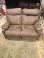 Canapé relax électrique 3 places et 2 places, Ophalen, Gebruikt