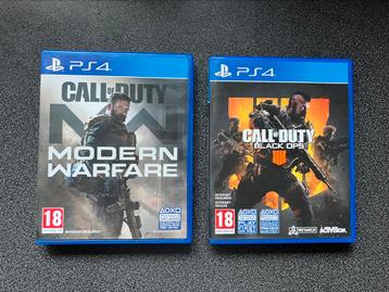 Ps4 call of duty black ops modern warfare beschikbaar voor biedingen