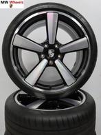 Originele Porsche 911 992.2  21 inch velgen met zomerbanden, Pneus et Jantes, 245 mm, Véhicule de tourisme, Pneus été