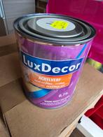 69x0,75L Lux Decor Acryl Verf gebroken Wit, Enlèvement, Neuf, Blanc, Peinture