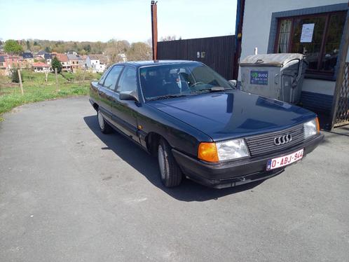 Audi 100 1989, Auto's, Audi, Particulier, Centrale vergrendeling, Open dak, Benzine, Berline, 4 deurs, Handgeschakeld, Blauw, Blauw