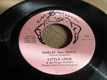 Little Louie & The Finger Cymbals‎ — Prowl / Shirley beschikbaar voor biedingen