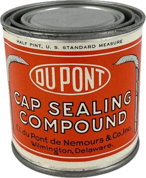 US ww2 Du Pont Cap Sealing Compound demolition / Engineer, Collections, Objets militaires | Seconde Guerre mondiale, Enlèvement ou Envoi