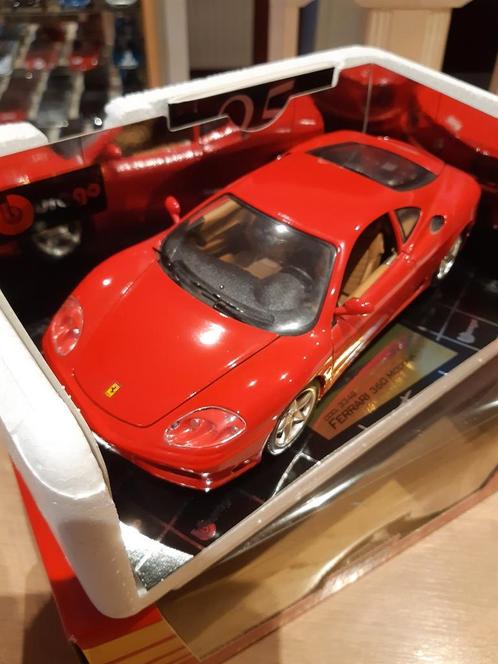 Ferrari 360 modena 1/18 Bburago, Hobby & Loisirs créatifs, Voitures miniatures | 1:18, Comme neuf, Anson, Enlèvement ou Envoi